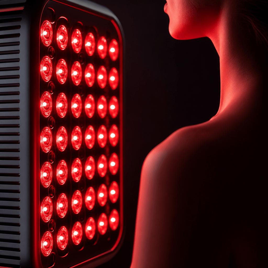 Red light therapy device detail
